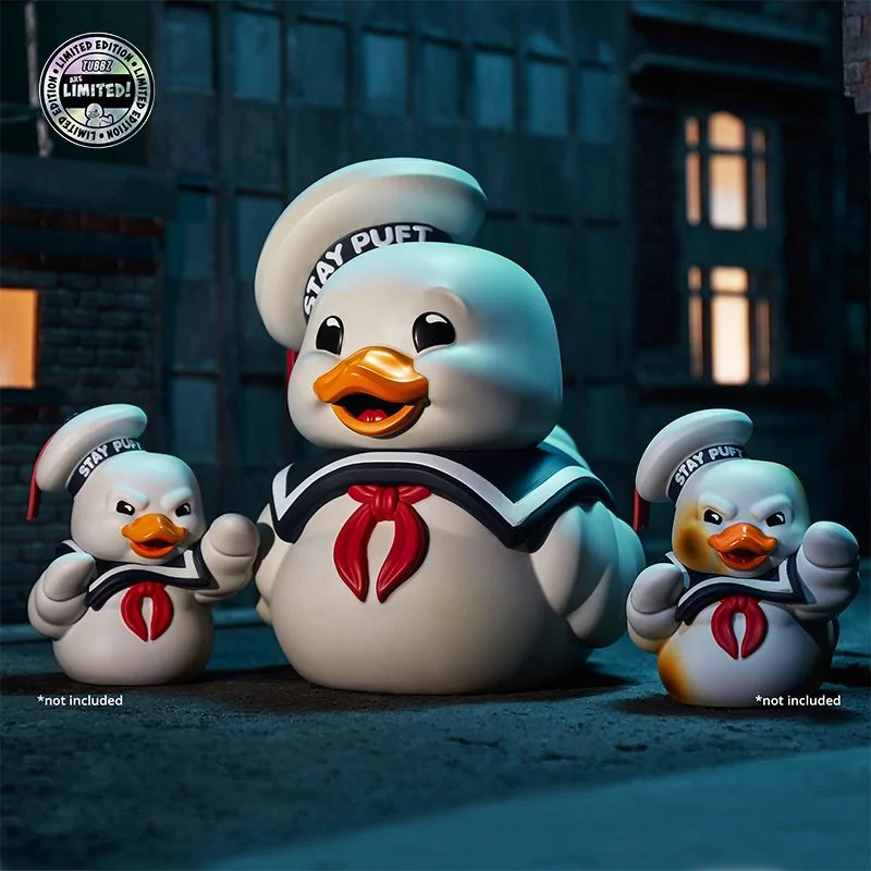 Ghostbusters Stay Puft Giant Tubbz Rubber Duck Collectible - Marshmallow Scented Preorder - Image 3
