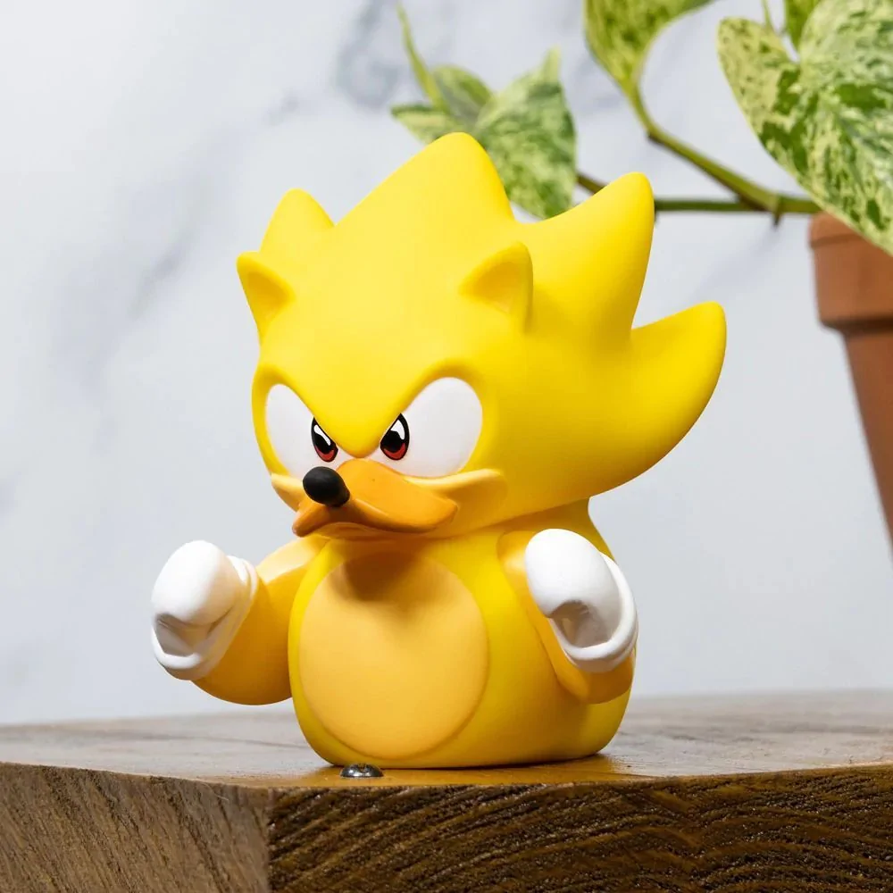 Sonic The Hedgehog Super Sonic Tubbz Rubber Duck Collectible - Image 3