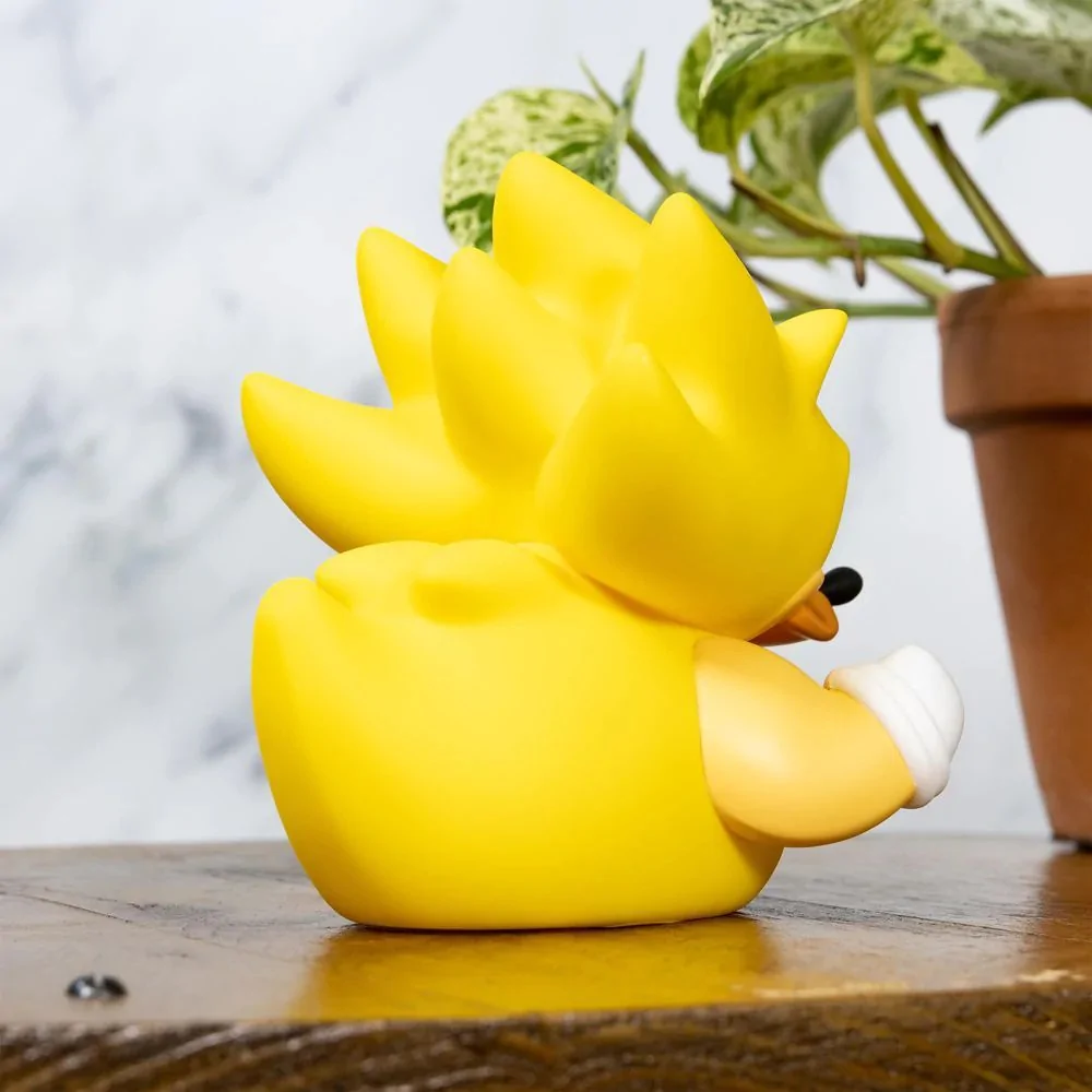 Sonic The Hedgehog Super Sonic Tubbz Rubber Duck Collectible - Image 5