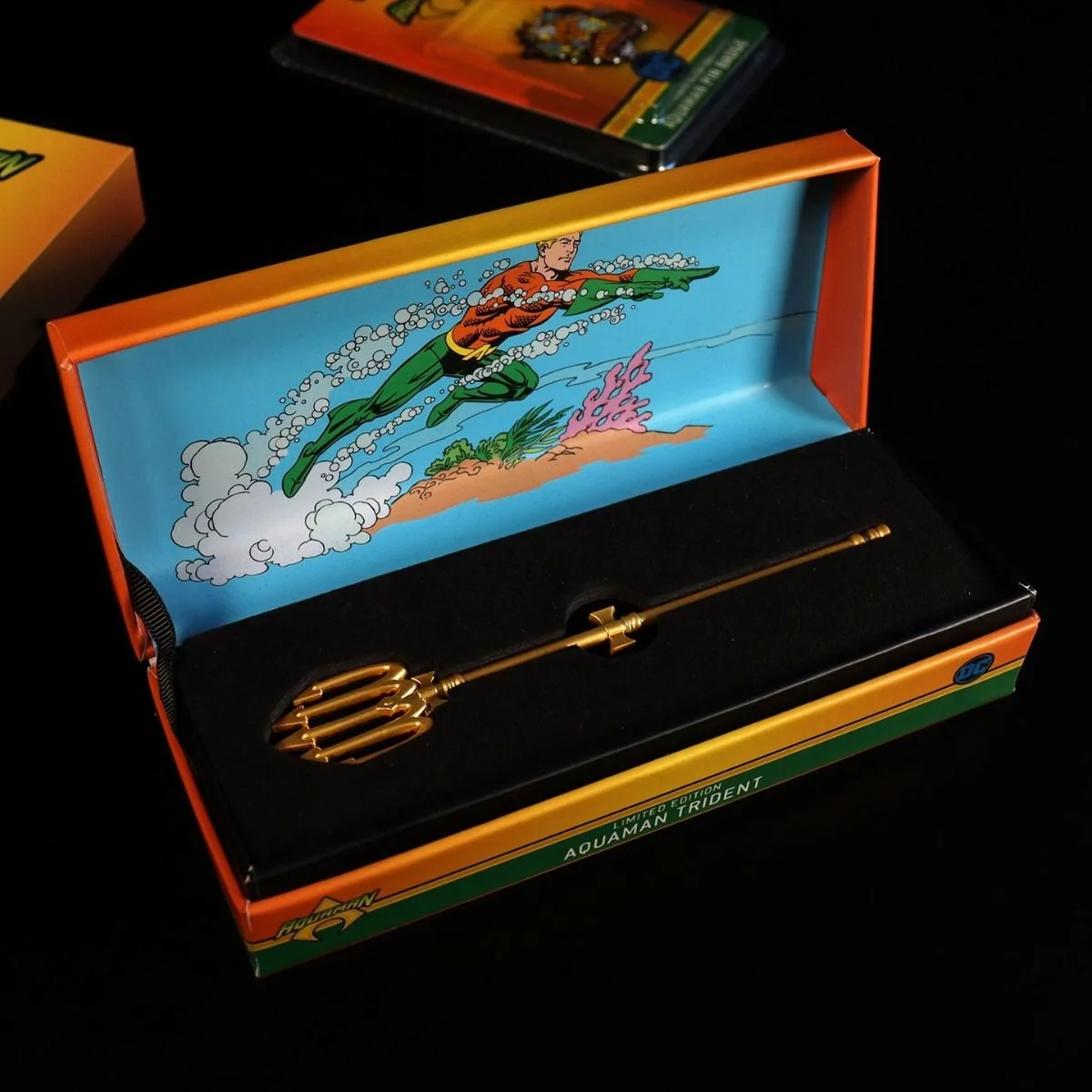AQUAMAN Limited Edition 24K Gold Miniature Trident - Image 8
