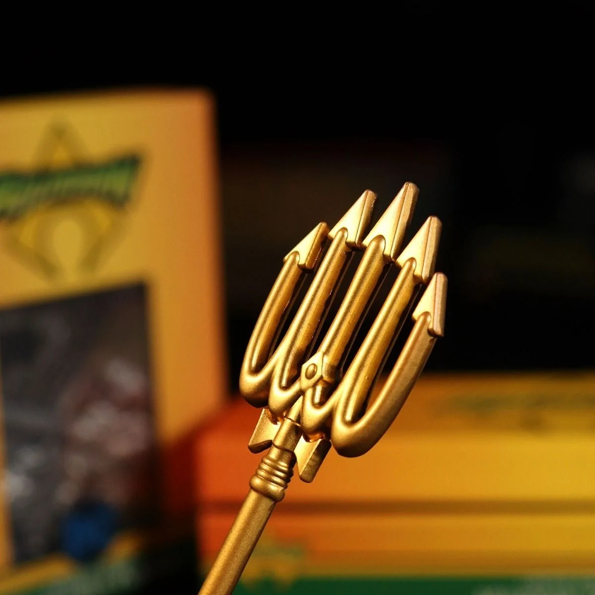 AQUAMAN Limited Edition 24K Gold Miniature Trident - Image 5