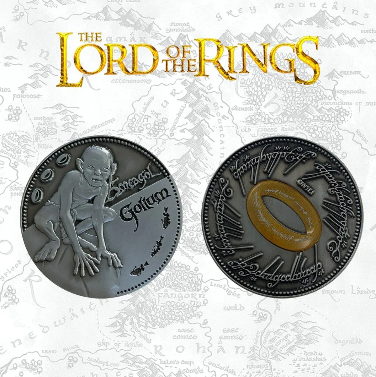 Lord Of The Rings Limited Edition Gollum Coin - Image 2