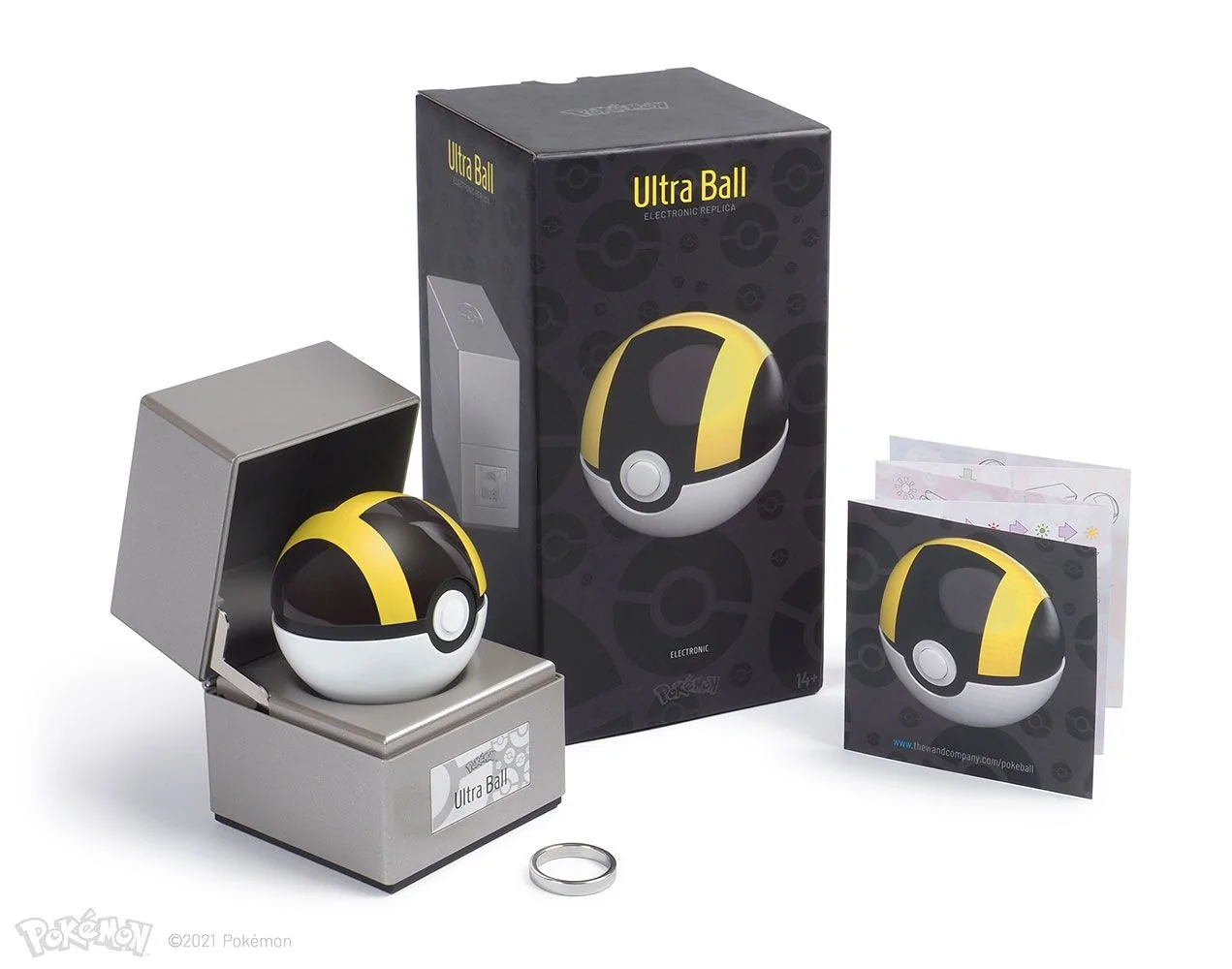 Pokemon,Nintendo Electronic Die-Cast Ultra Ball Replica - Image 2