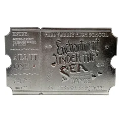 Back To The Future Limited Edition .999 Silver Plated Dance Ticket