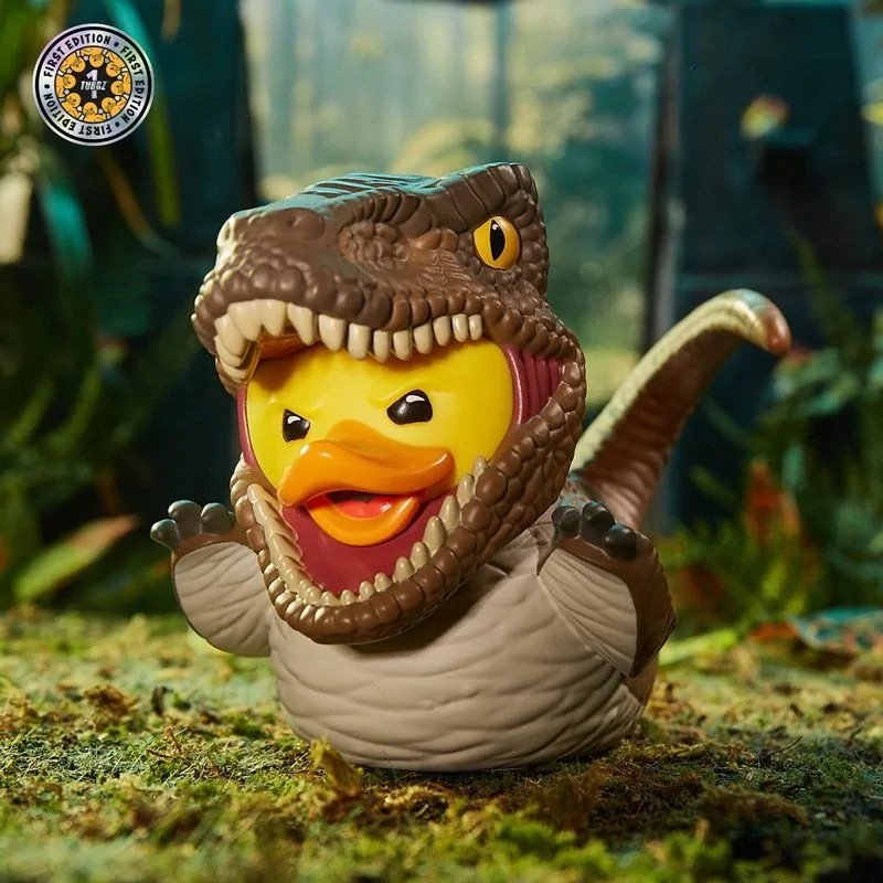 JURASSIC PARK Velociraptor Tubbz Rubber Duck Collectible Preorder - Image 2
