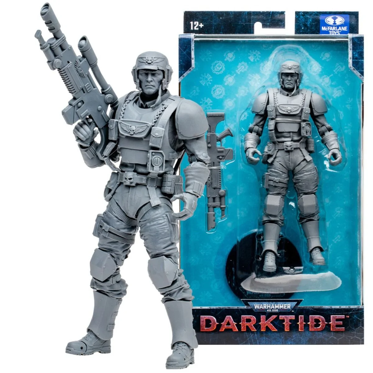 Warhammer 40,000 Darktide Veteran Guardsman Artist Proof McFarlane Action Figure