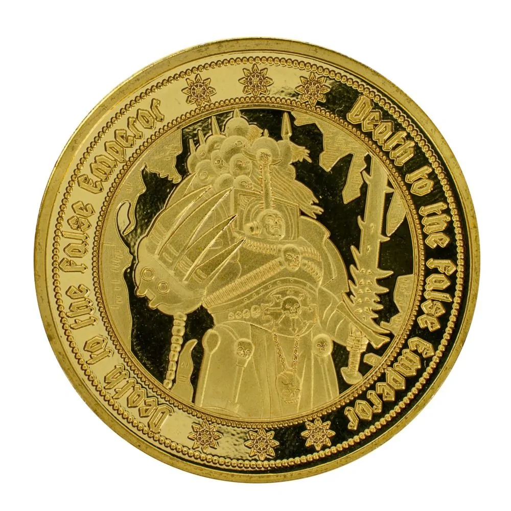 Warhammer 40,000 Chaos Collectible Coin - Image 3