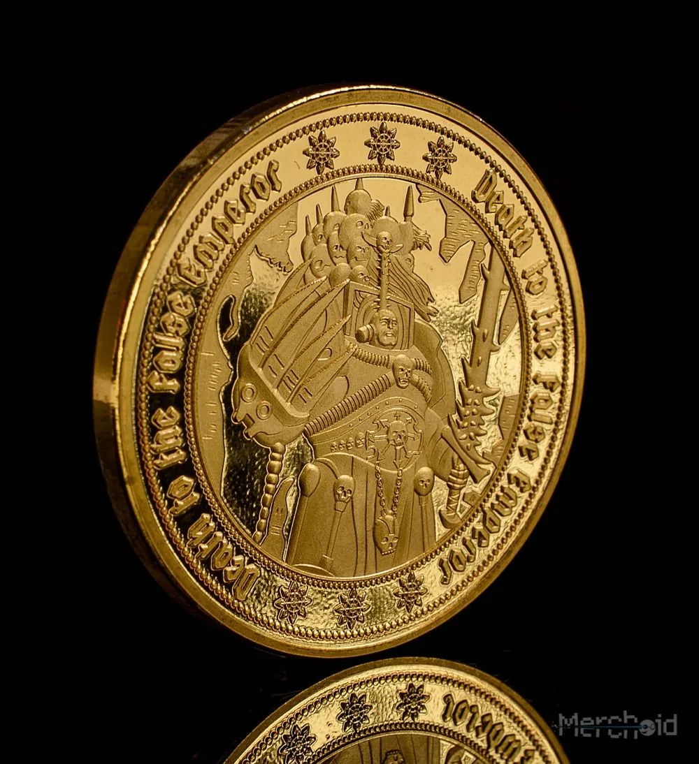 Warhammer 40,000 Chaos Collectible Coin - Image 6