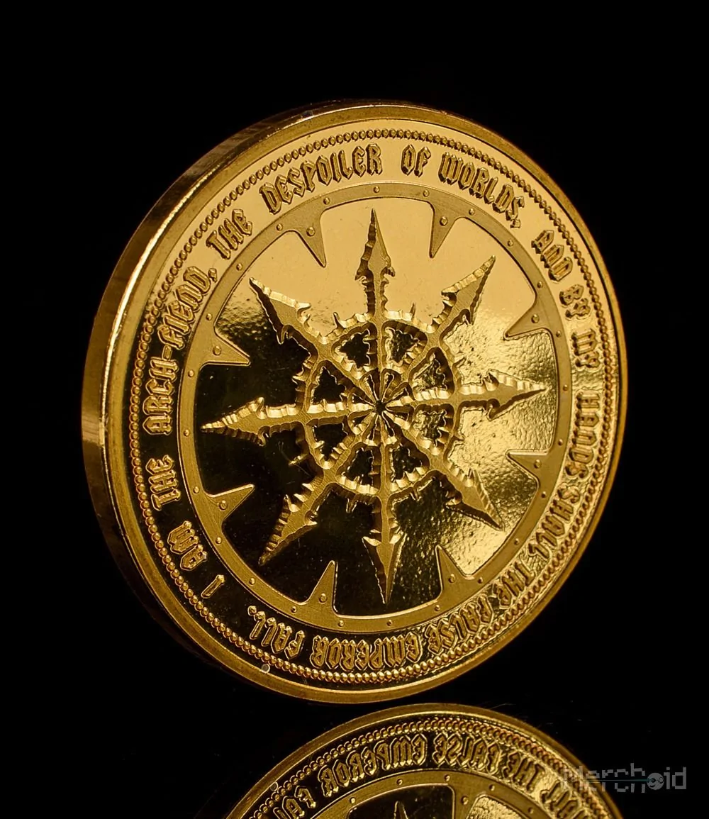 Warhammer 40,000 Chaos Collectible Coin - Image 7