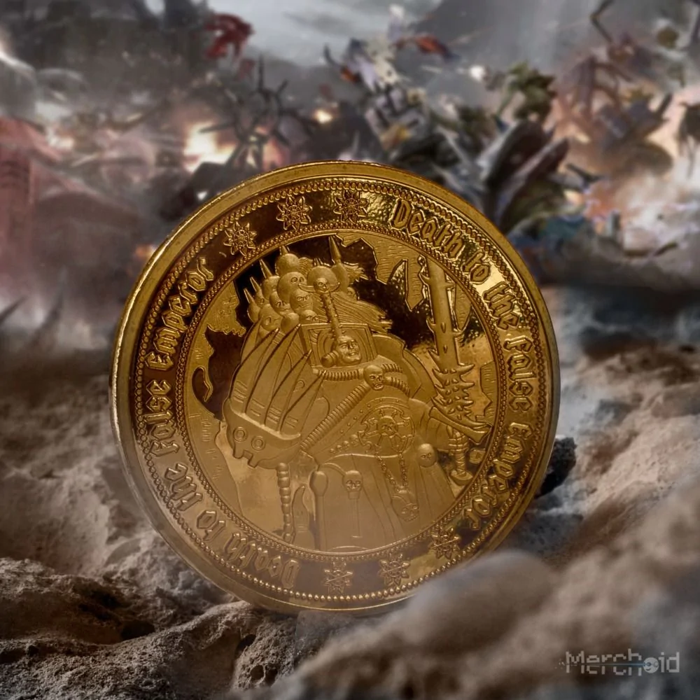 Warhammer 40,000 Chaos Collectible Coin - Image 8