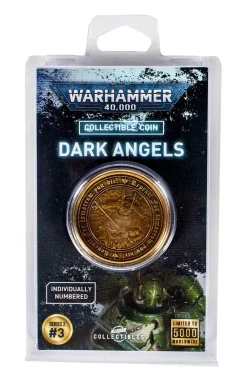 Warhammer 40,000 Dark Angels Collectible Coin