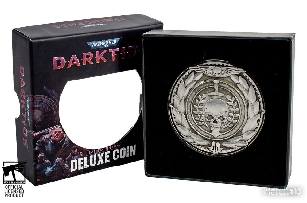 Warhammer 40,000 Darktide Deluxe Collectible Coin - Image 2