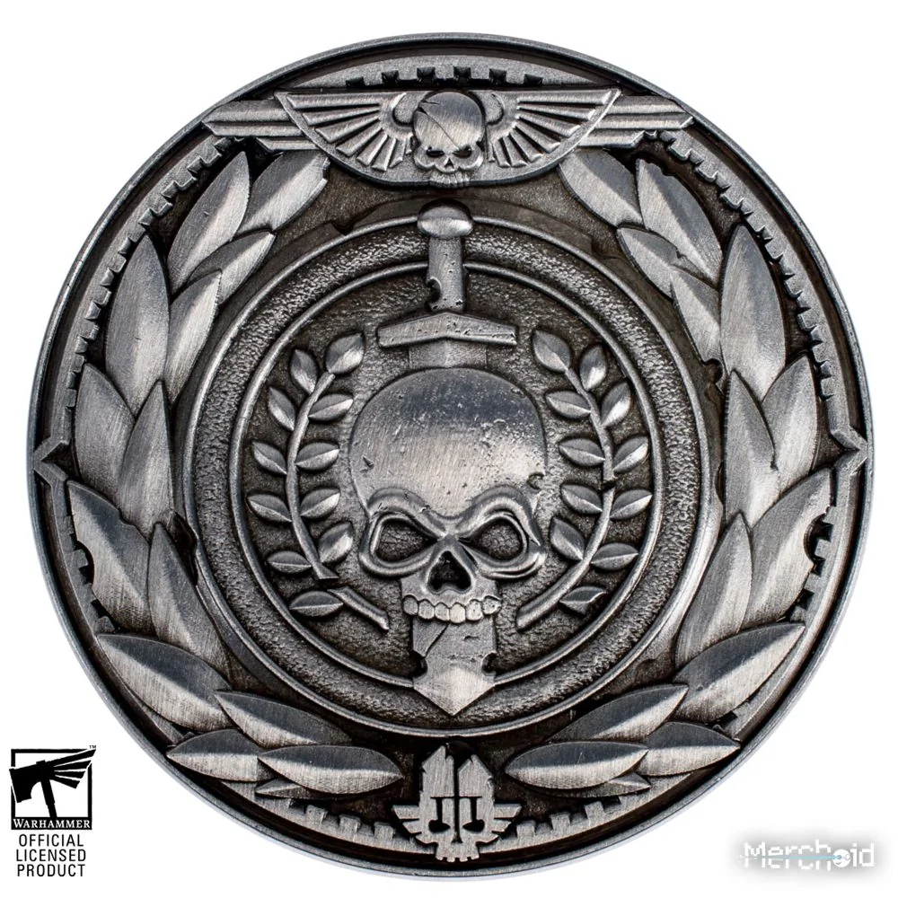 Warhammer 40,000 Darktide Deluxe Collectible Coin - Image 3