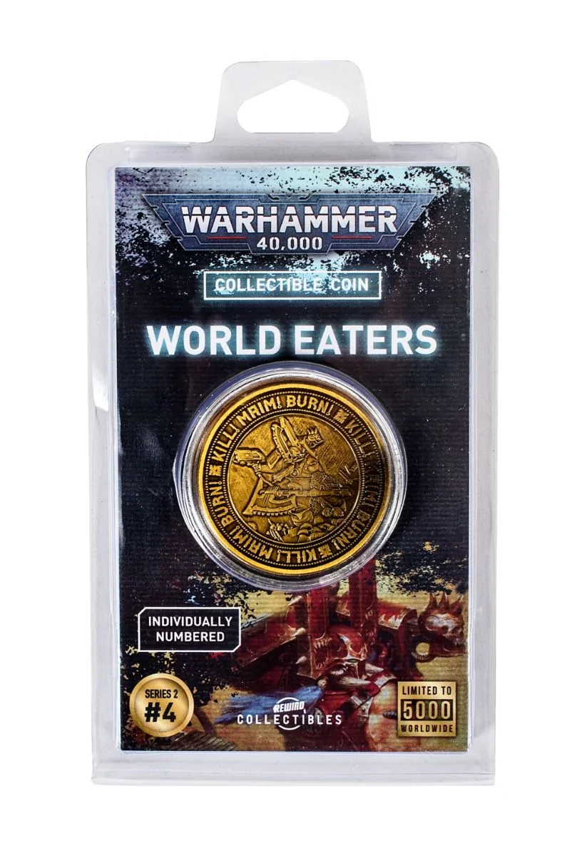Warhammer 40,000 World Eaters Collectible Coin