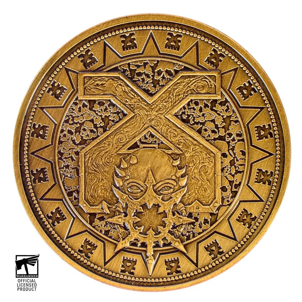 Warhammer 40,000 World Eaters Collectible Coin - Image 3