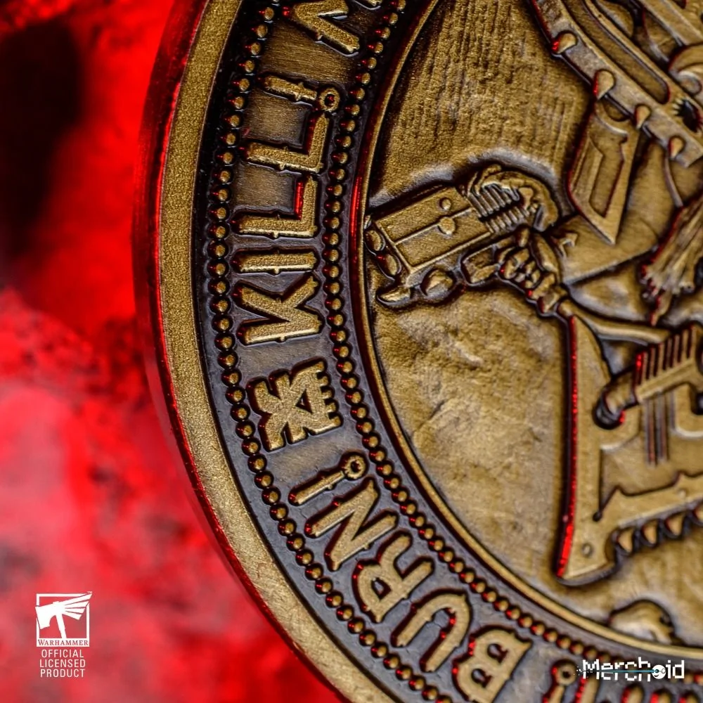 Warhammer 40,000 World Eaters Collectible Coin - Image 9