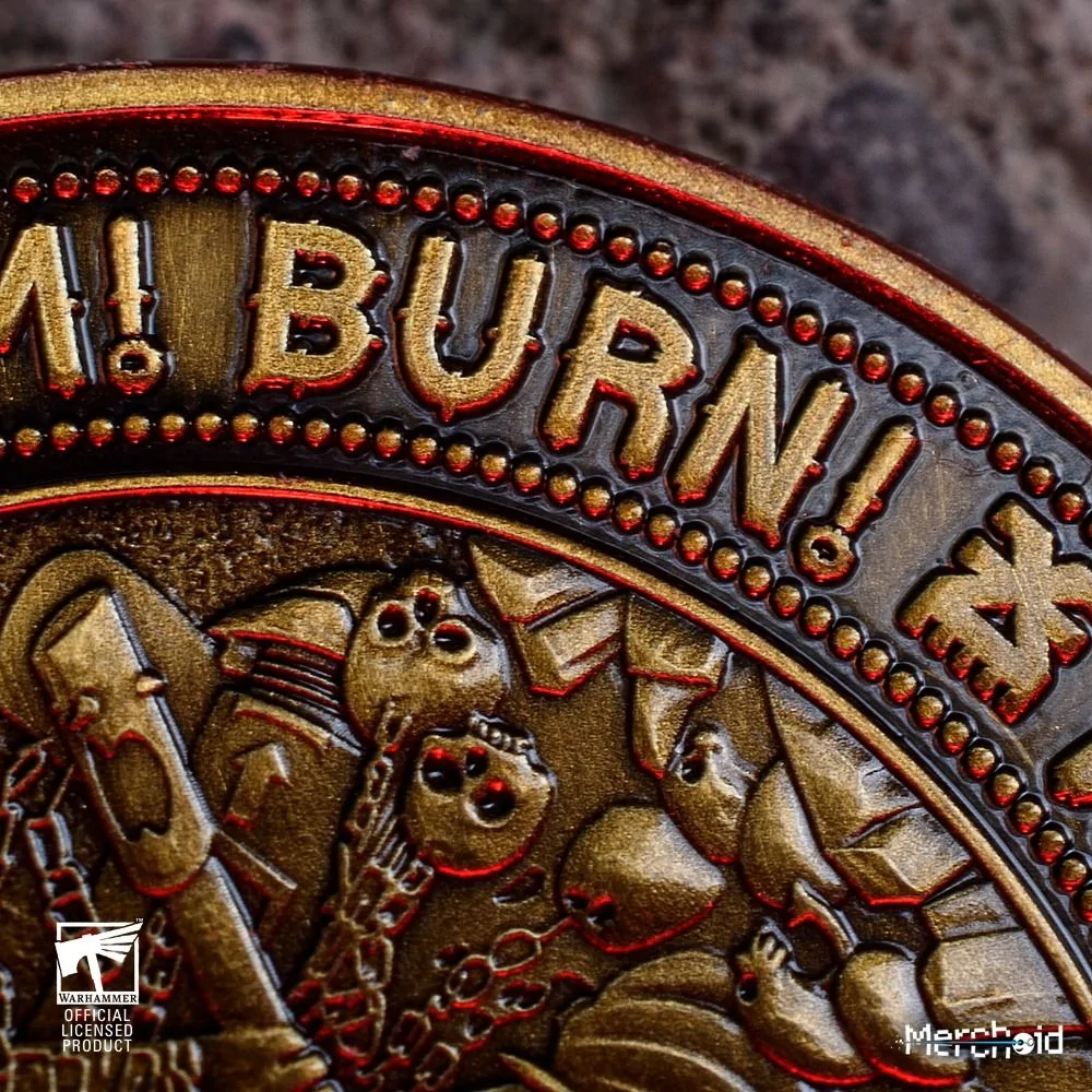 Warhammer 40,000 World Eaters Collectible Coin - Image 8