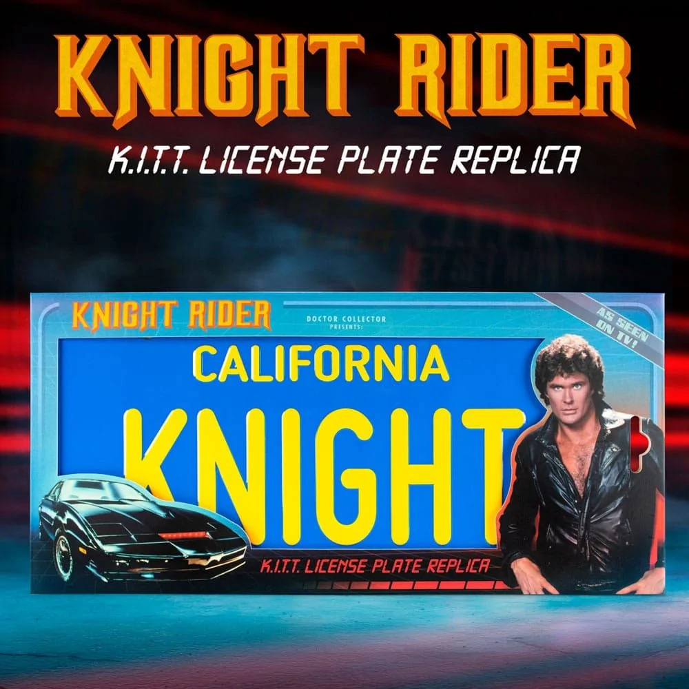 Knight Rider K.I.T.T. License Plate Replica - Image 5