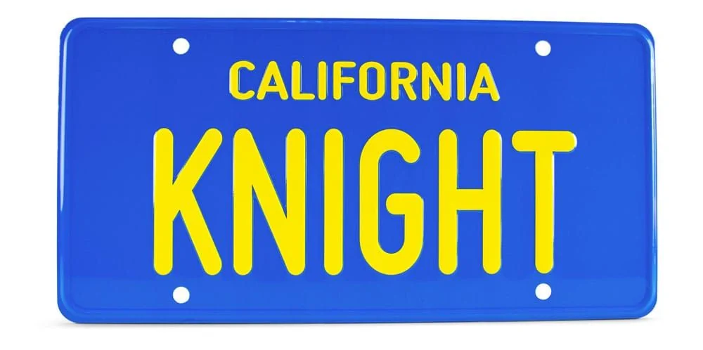 Knight Rider K.I.T.T. License Plate Replica - Image 3
