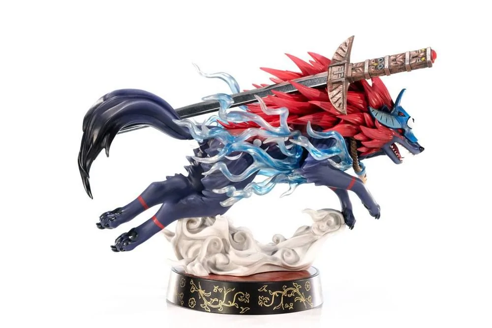 Okami F4F Oki (Wolf Form) 9 Inch PVC Figure - Image 4