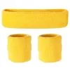 AUSSIE NEON YELLOW TENNIS SWEATBAND SET