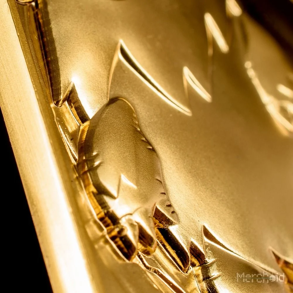 Yu-Gi-Oh Kuriboh Limited Edition 24K Gold Plated Metal Card - Image 7