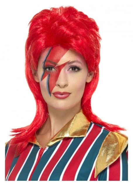 ZIGGY STARDUST BOWIE WIG